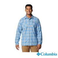 Columbia哥倫比亞 男款- Landroamer 長袖格紋襯衫-藍色 UAM58470JC/IS