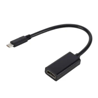 USB Type C to HDMI Adapter USB 3.1 USB-C to HDMI Adapter Male to Female Converter for MacBook 2016/Hu