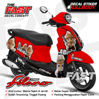 Stiker Decal Filano Full Body Sticker Skotlet variasi Yamaha Grand Filano Fullbody Karakter Lucu Dec