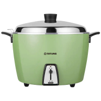 【TATUNG 大同】15人份不鏽鋼內鍋電鍋(TAC-15L-DG/DR)#TAC-15L-DR 紅色-TAC-15L-DR 紅色