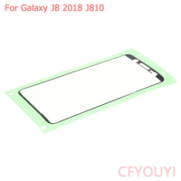 10pcs/lot New Front Housing Frame Adhesive Sticker Replacement Part For Samsung Galaxy J8 2018 J810F J810FD J810G