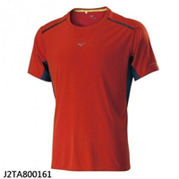 Mizuno 美津濃 路跑短袖T恤 J2TA800161 橘紅