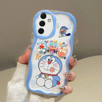 เคสโทรศัพท์โดเรมอนการ์ตูน 3D น่ารักสำหรับ Samsung Galaxy A56, A16, A06, A55, A35, A15, A05S, A05, A0