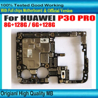8GB RAM 128GB ROM For HuaWei P30 Pro Unlocked Original Motherboard Android System Full Chips For Huawei P30 Pro new logic board