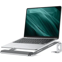 JOMAA Ergonomic Laptop Stand Aluminum Alloy Laptop Stand Aluminum Portable Laptop Stand for Base with wrist pad