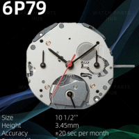 New Genuine Miyota 6P79 Watch Movement Citizen Original Quartz Mouvement Automatic Movement watch parts