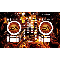 sticker pelindung alat dj musik DDJ-FLX4