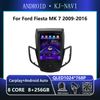 9.7 Android 13 Carplay For Ford Fiesta MK 7 2009 - 2016 Stereo Car Radio Multimedia Player GPS Navigation 2 din