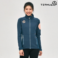 TERNUA 女 Power Stretch Pro 立領保暖外套 1643495 / 城市綠洲(透氣 彈性 輕量 防潑水 快乾)