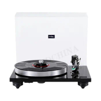 Amari LP-007 Phono Vinyl Turntable Acrylic Base With 9.0-3 Tonearm AC Motor Driver