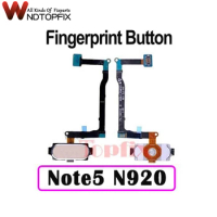 Touch ID For Samsung Note 5 Home Menu Button Flex Cable Ribbon Replacement Parts For Samsung Note 5 N920 Fingerprint Sensor