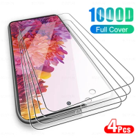 4Pcs Full Coverage Tempered Glass For Samsung Galaxy S20 FE S20FE S21FE S21 FE GalaxyS21FE 5G Protective Film Screen Protector