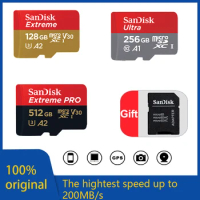 SanDisk Extreme Pro Ultra Micro SD Card, V30, A2, C10, 4K Video Memory, Campatible for Nintendo Switch, OSMO Action, GoPro Came
