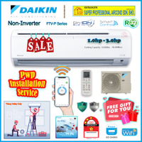 Five-year warranty Daikin R32 Non-Inverter Air Conditioner 1.0hp - 3.0hp Non-Inverter Aircon FTV-P S