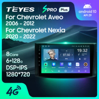 TEYES SPRO Plus For Chevrolet Aveo T250 2006 - 2012 Nexia 1 2020 - 2022 Car Radio Multimedia Video P