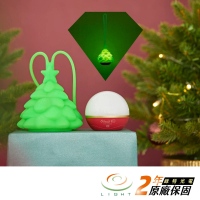 【Olight】錸特光電 OBULB PRO+聖誕樹 矽膠掛繩 Xmas 耶誕禮物(藍芽APP操控:亮度/顏色 球泡燈 彩色光球燈)