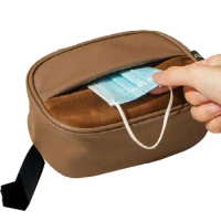 Tissue Holder Box Household Tissue Dispenser Holder Luxurious Space-Saving Tissue Bag For Nightstands Countertops Side Tables