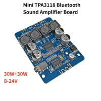 TPA3118 Dual Channel 30W * 2 Bluetooth Digital Power Amplifier Module Stereo DIY Bluetooth Speaker Sound Modification