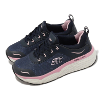 【SKECHERS】工作鞋 Max Cushioning Elite SR-Rastip 女鞋 藍 抗油 抗滑 廚師鞋(108036-NVPK)