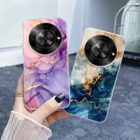 เคส ZTE Blade A75 5G, เคสโทรศัพท์สุดหรู, สำหรับ ZTE Nubia Focus 5G, ดีไซน์ดอกไม้, โปร่งใส, วัสดุซิลิ