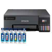 【EPSON】官方直營 搭1組T09D原廠六色墨水組★L8050 多功連續供墨印表機(六色相片/光碟/ID卡)(2年保固組)
