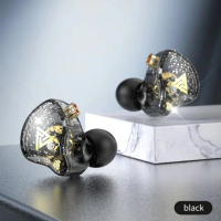 QKZ AK6 PRO with Mic In Ear Noise Reduction 11mm Driver
