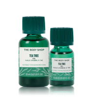 【THE BODY SHOP 美體小舖】天然茶樹淨膚精油組(20ML+10ML)