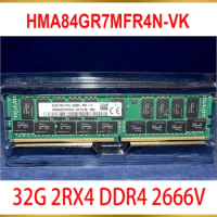 1 Pcs RAM For SK Hynix 32GB 32G 2RX4 DDR4 2666V HMA84GR7MFR4N-VK