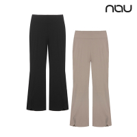 【nau】女 FLARE涼感長褲(兩色可選)-韓國 機能 環保 涼感 長褲 |NUDB1WP201