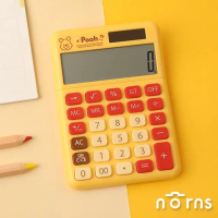 迪士尼小熊維尼計算機- Norns Original Design正版授權 Winnie the Pooh太陽能雙電源計算機