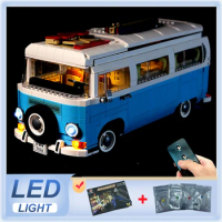 DIY RC LED Light Kit For LEGO 10279 Volkswagen T2 Camper Van (Only LED Light,Without Blocks Model)