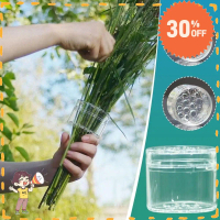Sunshine Home Store Mới Nhựa Giá đỡ thân ikebana xoắn ốc Trong suốt Bó hoa sắp xếp Giá đỡ thân xoắn 