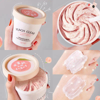 Muối tẩy tế bào chết body Heyxi Đào mini 200g, Kem tẩy da chết Body Scrub hương Đào Heyxi