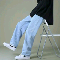 celana loose pants gombrang -celana jeans panjang celana skena baggy Pria  Dewasa Denim Cowok calana