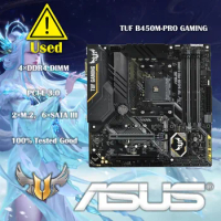 ASUS TUF B450M PRO GAMING Motherboard AMD B450 DDR4 M.2 DVI-D USB 3.1 Support R3 R5 R7 R9 Desktop AM4 CPU