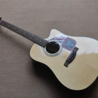 Cd 280 Angular Acoustic Guitar 41-inch acoustic electric guitar with 101 EQ pickup Solid wood Spruce topreal photos in stock 418