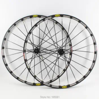 Newest 26/27.5/29er Mountain bike alloy bicycle wheelset CNC clincher rims wheelset MTB Thru Axle center lock disc brake hubs