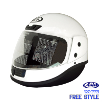 ASIA FreeStyle A801 全罩式安全帽 白
