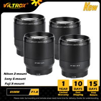 VILTROX 85mm F1.8 STM Full Frame Auto Focus Portrait Lens for Fuji Lens Sony E mount Lens Fujifilm XF Nikon Z mount Camera Lens
