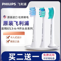 {臺灣公司貨 可打統編}飛利浦電動牙刷頭適配原裝替換刷頭/HX3210A/HX6511/HX6730/C2/G2