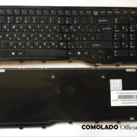Russian Laptop Keyboard for Fujitsu Lifebook AH552 A552 CP581751-01 CP611954-01 A series RU Layout