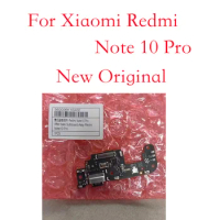 1pcs NEW Original USB Port Charging Board For Xiaomi Redmi Note 10 Pro Note10pro USB Charging Dock Port Flex cable Repair Parts