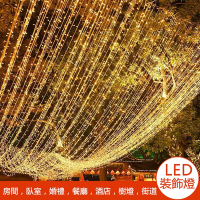 【 小倉Ogula 】LED30米燈串 300閃燈 新年/結婚/聖誕節日裝飾燈 銅線燈 滿天星串燈 小夜燈