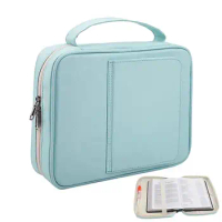 Bible Cover Case Waterproof Tablet Storage Bag Waterproof Church Bag With Multiple Pockets And Handle For Easy Gripping To Hold
