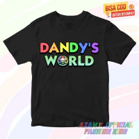 เสื้อยืดเด็ก DANDYS WORLD ชื่อฟรี/DANDYS WORLD GAME เสื้อยืดเด็ก 100-150 พร้อมส่ง