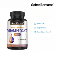 SehatBersama DermBone Glow - Vitamin D3+K2 Water Dispersible + Kalsium - Nutrisi dari Dalam untuk Ku