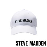 【STEVE MADDEN】時尚經典品牌LOGO刺繡棒球帽(白色)