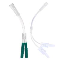 oxygen tube Three-way nasal cannula Tee connector oxygen concentrator accessories Three people inhale oxygen Dropship
