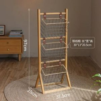 書架落地置物架簡易兒童圖書架閱讀架多層收納架文具玩具整理架