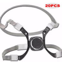 New 6281 Head Belt Strip Set For 6200 Dust Mask Half Face Gas Respirator Replace Accessories For 3m 6200 Work Safety
